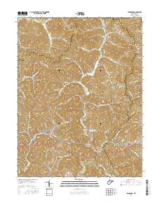 Pennsboro 2016 topographic map thumbnail