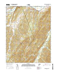 Petersburg East 2016 topographic map thumbnail