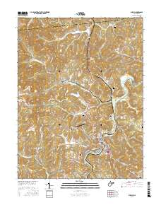 Philippi 2016 topographic map thumbnail