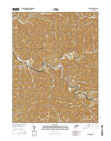 Pine Grove 2016 topographic map thumbnail
