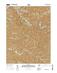 Porters Falls 2016 topographic map thumbnail