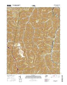 Powellton 2016 topographic map thumbnail