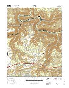 Prince 2016 topographic map thumbnail