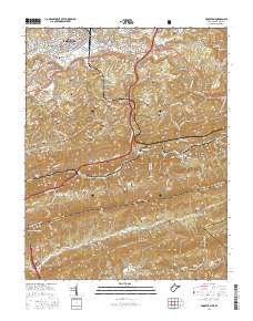 Princeton 2016 topographic map thumbnail