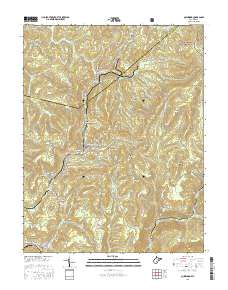 Quinwood 2016 topographic map thumbnail