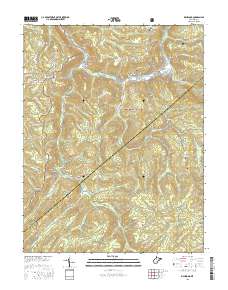 Richwood 2016 topographic map thumbnail
