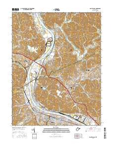 Saint Albans 2016 topographic map thumbnail