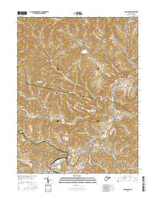 Shinnston 2016 topographic map thumbnail