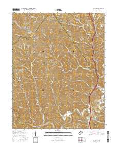 Sissonville 2016 topographic map thumbnail