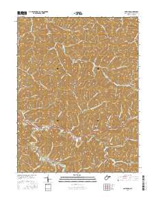 Smithburg 2016 topographic map thumbnail