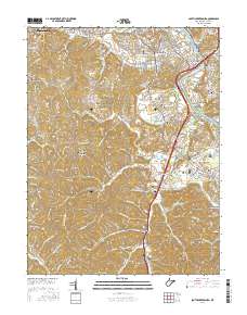 South Parkersburg 2016 topographic map thumbnail