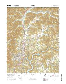 Summersville 2016 topographic map thumbnail