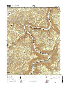 Thurmond 2016 topographic map thumbnail