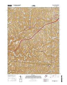 Valley Grove 2016 topographic map thumbnail