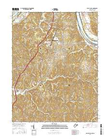 Valley Mills 2016 topographic map thumbnail