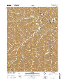 Wadestown 2016 topographic map thumbnail