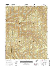 Webster Springs SE 2016 topographic map thumbnail