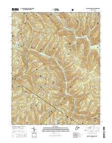 Webster Springs SW 2016 topographic map thumbnail