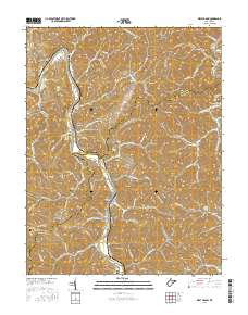 West Hamlin 2016 topographic map thumbnail