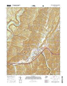 White Sulphur Springs 2016 topographic map thumbnail