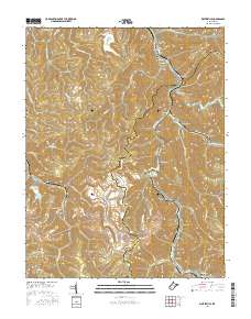 Whitesville 2016 topographic map thumbnail
