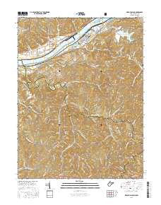 Willow Island 2016 topographic map thumbnail