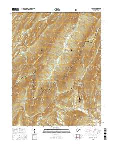 Wolf Gap 2016 topographic map thumbnail