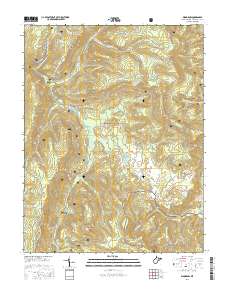 Woodrow 2016 topographic map thumbnail