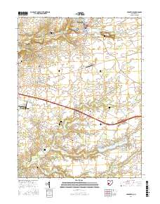 Cedarville 2016 topographic map thumbnail