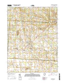 Centerburg 2016 topographic map thumbnail