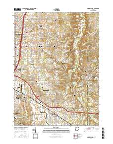 Chagrin Falls 2016 topographic map thumbnail