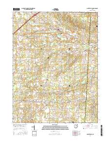 Chesterville 2016 topographic map thumbnail