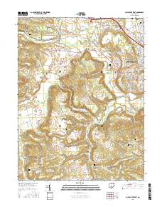 Chillicothe West 2016 topographic map thumbnail