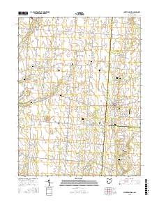 Christiansburg 2016 topographic map thumbnail