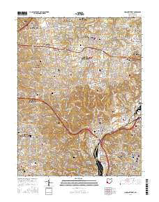 Cincinnati West 2016 topographic map thumbnail