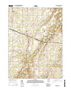 Clarksfield 2016 topographic map thumbnail