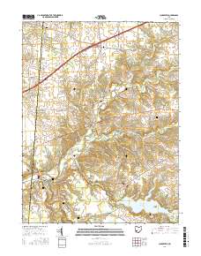 Clarksville 2016 topographic map thumbnail