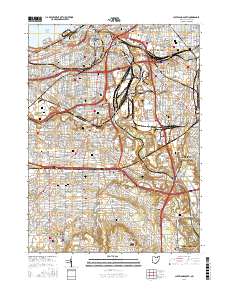 Cleveland South 2016 topographic map thumbnail