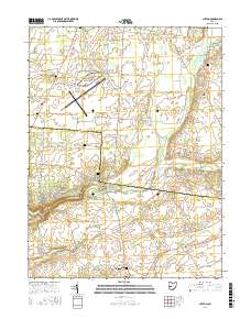 Clifton 2016 topographic map thumbnail
