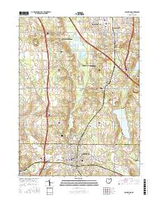 Columbiana 2016 topographic map thumbnail