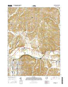 Coshocton 2016 topographic map thumbnail