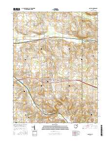 Dalton 2016 topographic map preview