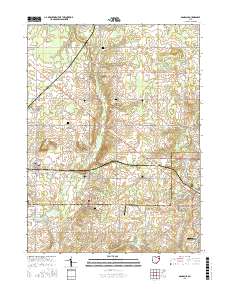 Damascus 2016 topographic map thumbnail