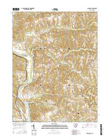 Adamsville 2016 topographic map thumbnail