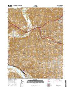 Addyston 2016 topographic map thumbnail