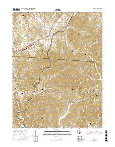 Albany 2016 topographic map thumbnail