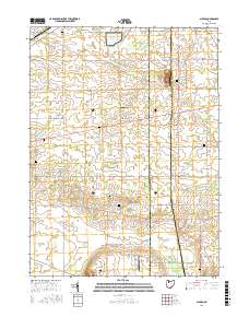 Alvada 2016 topographic map thumbnail