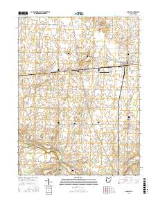 Ansonia 2016 topographic map thumbnail