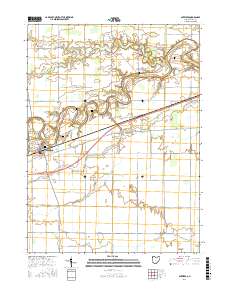Antwerp 2016 topographic map thumbnail