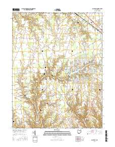 Ash Ridge 2016 topographic map thumbnail